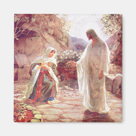 Jesus erscheint Maria Magdalene Magnet