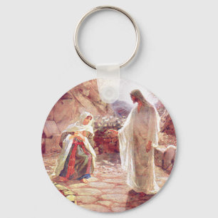 Jesus erscheint zu Maria Magdalena Schlüsselanhänger