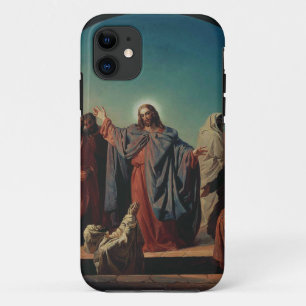 Jesus erweckt Lazarus von Robert Wilhelm Ekman Case-Mate iPhone Hülle