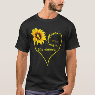 Jesus es ist keine Religion, es ist eine Beziehung T-Shirt