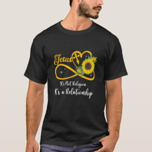 Jesus es ist keine Religion Es ist eine Beziehung  T-Shirt