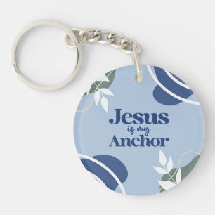 Jésus est Mon Ancre Floral Christian Cadeau