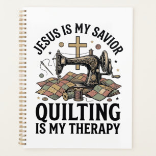 Jésus est mon sauveur le quilting est ma thérapie