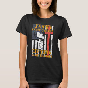 Jésus Est Mon Sauveur Lifting Est Mon Sweat - shir