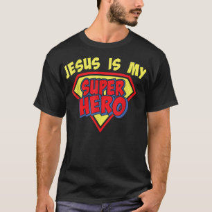 Jésus est mon t-shirt Superhero christ inspirant
