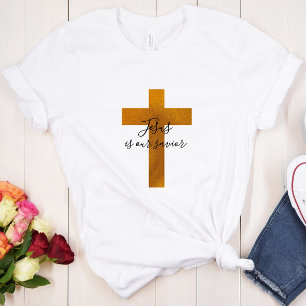Jésus est notre Sauveur - T-shirt personnalisable