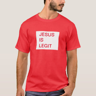 Jésus Est Un T-Shirt Léger