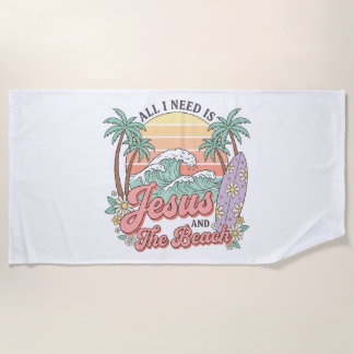 Jésus et la serviette de plage Beach 