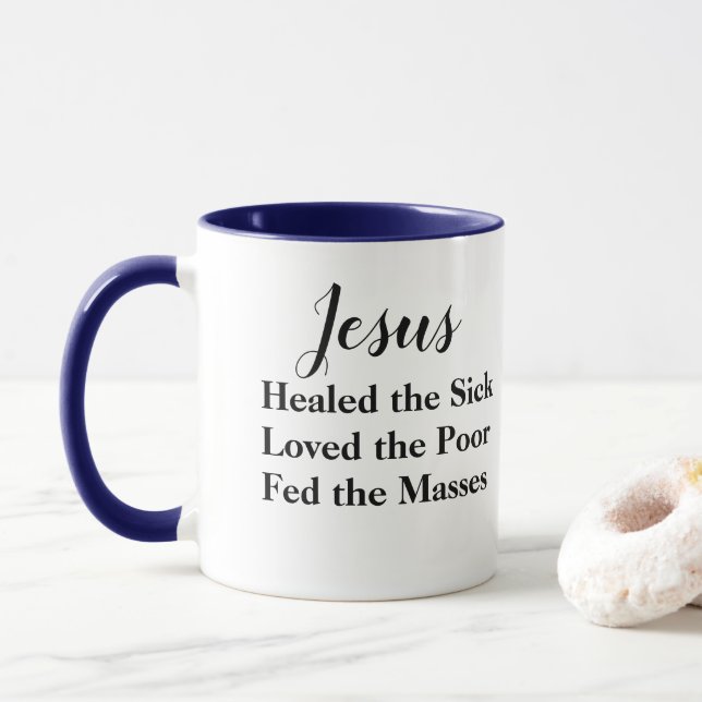Jésus était une tasse libérale (Avec donut)