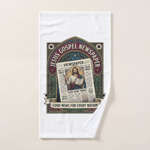 Jesus-Evangeliumszeitung Jesus-Zeitung Christliche Handtuch