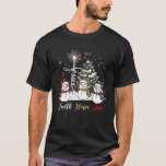 Jesus Faith Hope Liebe Snowman Funny Christmas T-Shirt<br><div class="desc">Jesus Faith Hope Liebe Snowman Funny Christmas</div>