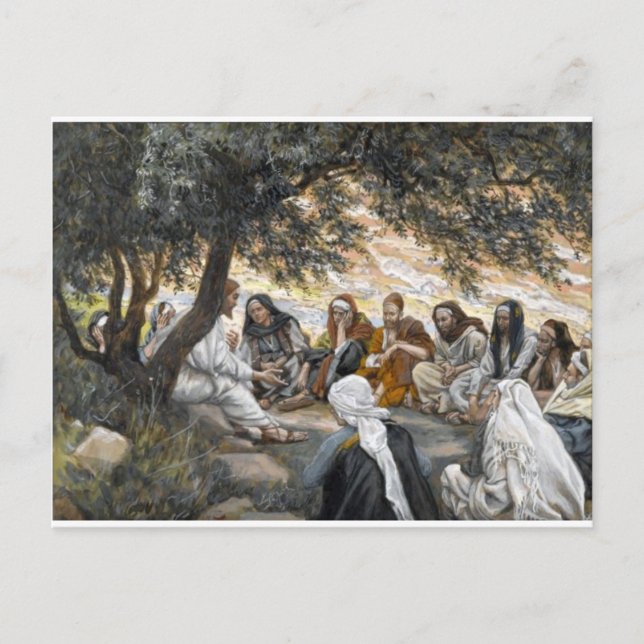 Jesus Faith Sessing Inspiration Christ Postkarte (Vorderseite)