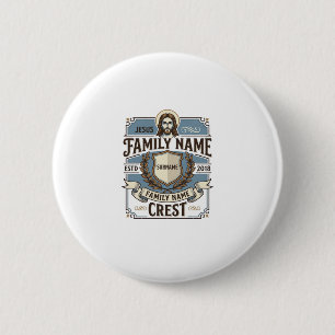 Jesus Familienname Wappen Jesus Familienname Wappe Button