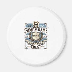 Jesus Familienname Wappen Jesus Familienname Wappe Magnet
