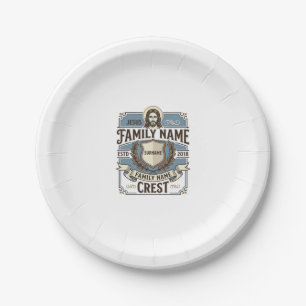 Jesus Familienname Wappen Jesus Familienname Wappe Pappteller