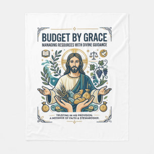 Jesus Financial Peace Schuldenfreie Reise Shirt Ch Fleecedecke