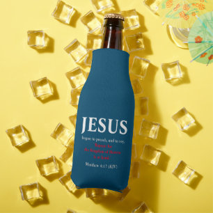 Jesus fing an zu predigen. Matthew 4:17 Flaschenkühler