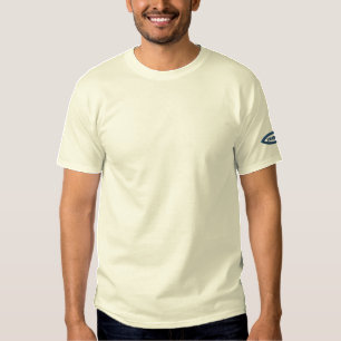 Jesus-Fisch-christliches Symbol Besticktes T-Shirt