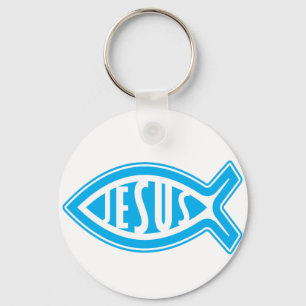 Jesus-Fisch Schlüsselanhänger
