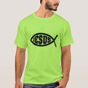 Jesus Fisch T-Shirt