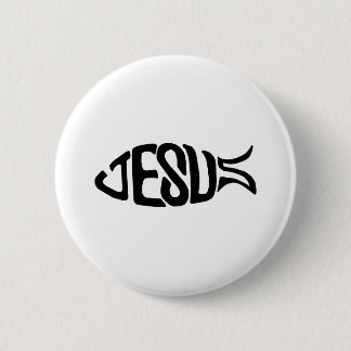 Jesus-Fische Button