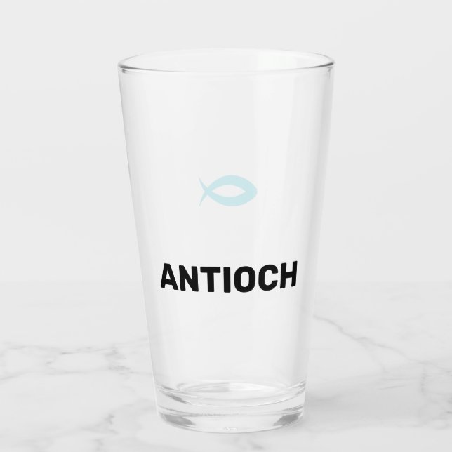 JESUS FISH GLAS (Rückseite)