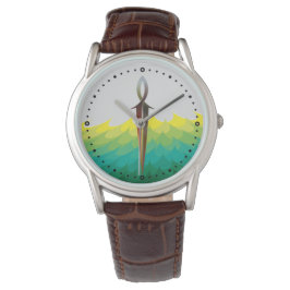 Jesus Fish Sword Armbanduhr