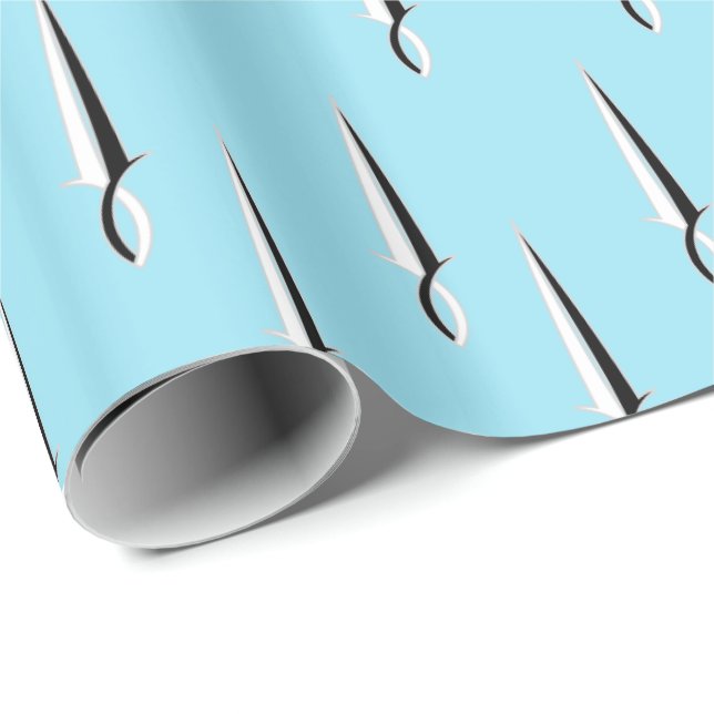 Jesus Fish Sword Geschenkpapier (Rolleneckpunkt)