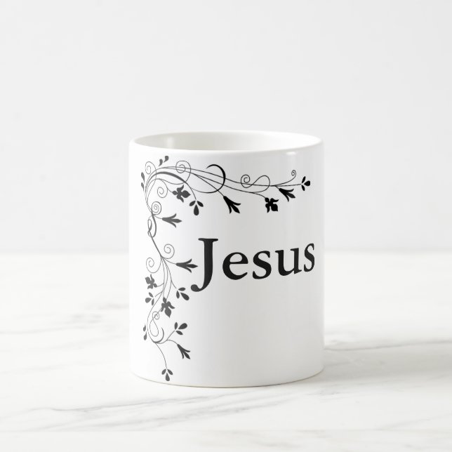JESUS FLORAL CORNER BORD KAFFEETASSE (Mittel)