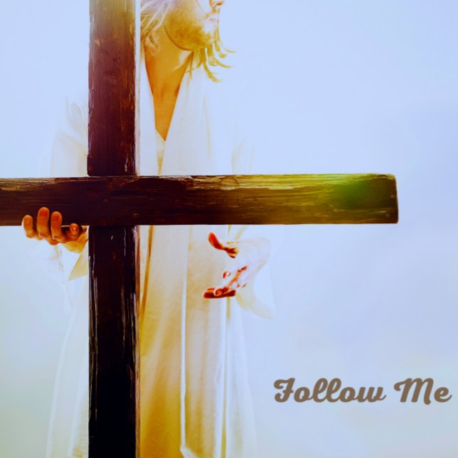 Jesus folge mir Auto Air Freshener Autolufterfrischer (Von Creator hochgeladen)