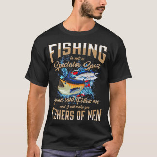 Jesus folgt mir Christus, Schüler, Fischer der Men T-Shirt