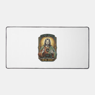 Jésus Fond noir Webcam oubliée Couverture Virtuell