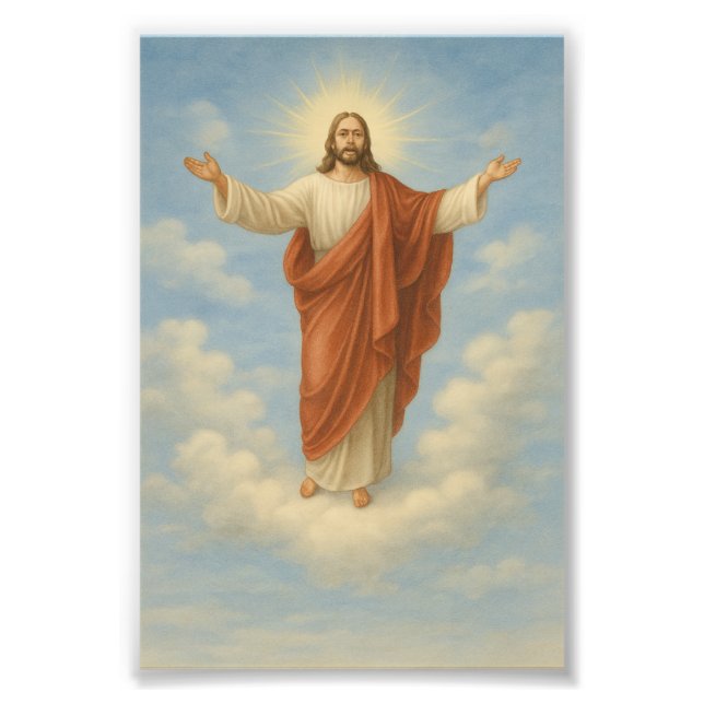 Jesus Fotodruck (Vorne)