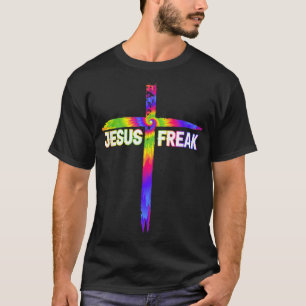 Jesus Freak Christlicher religiöser Glaube Überble T-Shirt