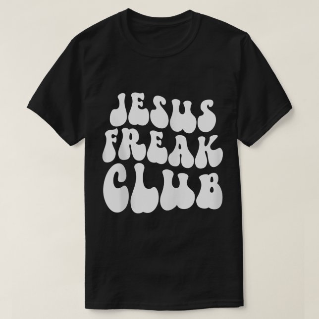 Jesus Freak Club Retro Zip Sweat - shirt à capuche (Design devant)