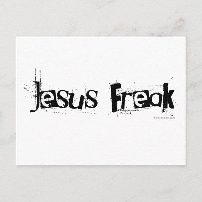 Jesus Freak Postkarte (Vorderseite)
