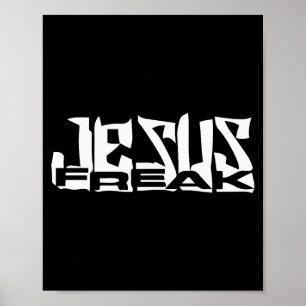 Jesus Freak Weihnachten Christlich Poster