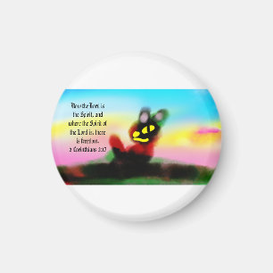 Jesus Freiheit Magnet