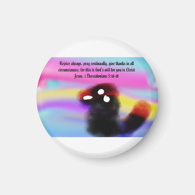 Jesus freue sich  magnet (Vorne)