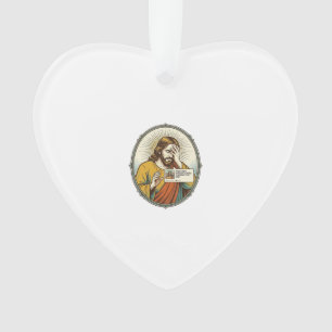 Jesus fügte der Geschichte statt direkter Nachrich Ornament