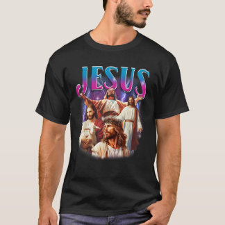 Jesus Funny Meme Christlicher Gott Glaube Religiös T-Shirt