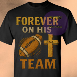 Jesus - Fußball - Christlich T-Shirt