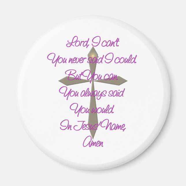 Jesus Gebet Magnet (Vorne)