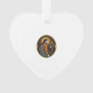 Jesus Gebrochener Glas Tanzboden Party Gefahr Club Ornament