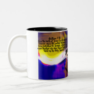 jesus geburt zweifarbige tasse