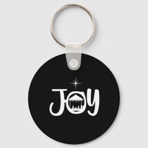 Jesus Geburtsszene Coole Weihnachtsbekleidung Schlüsselanhänger