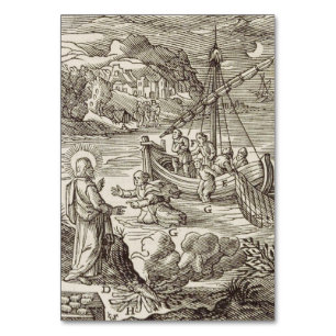Jesus geht auf dem Wasser Tischnummer