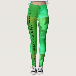 Jesus geht mit mir… leggings