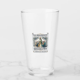 Jesus Genealogie Familienstammbaum-Shirt Glaube Ba Glas