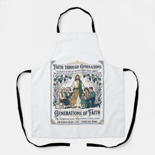 Jesus Genealogie Familienstammbaum-Shirt Glaube Ba Schürze